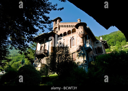 Villa Migliavacca Introbio Lecco Italia Foto Stock