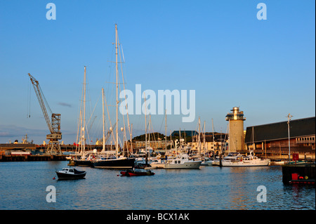 Falmouth Harbour, Cornwall Foto Stock