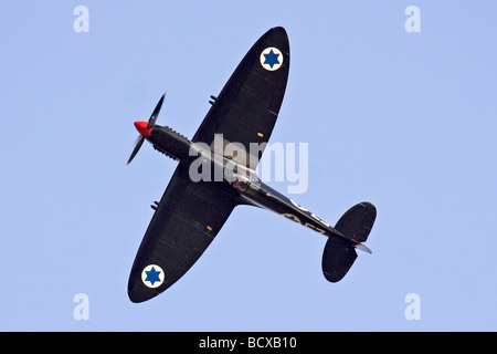 Forza Aerea israeliana Supermarine Spitfire Mk IX in volo Foto Stock