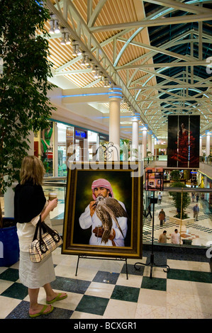 Centro Commerciale Burjuman a Dubai Foto Stock