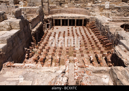 Rimane alla città antica di Kourian vicino Episkopi Cipro Foto Stock