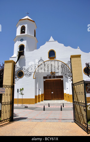 Ntra.Sra.del Carmen, Plaza de Espana, Fuengirola, Costa del Sol, provincia di Malaga, Andalusia, Spagna Foto Stock