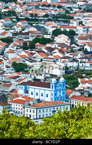 Chiesa della Misericordia in Angra do Heroismo nelle Azzorre Foto Stock