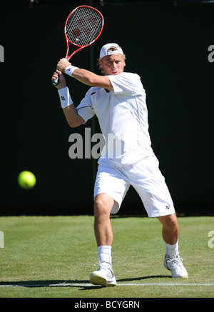 LLEYTON HEWITT AUSTRALIA WIMBLEDON Londra Inghilterra 23 Giugno 2009 Foto Stock