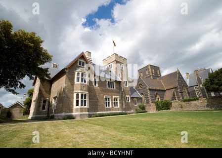 Il Grange, casa di architetto Vittoriano Augustus Welby Pugin a Ramsgate Kent Foto Stock