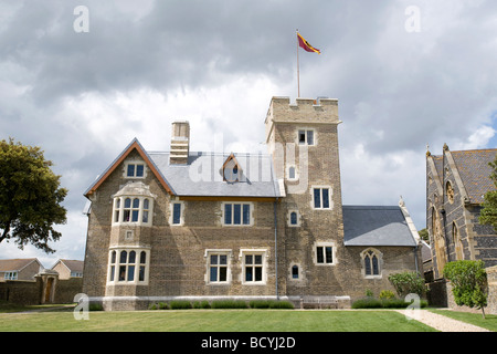 Il Grange, casa di architetto Vittoriano Augustus Welby Pugin a Ramsgate Kent Foto Stock