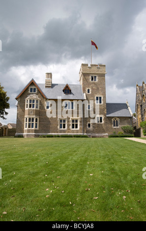 Il Grange, casa di architetto Vittoriano Augustus Welby Pugin a Ramsgate Kent Foto Stock