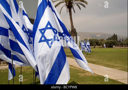 Giordania Israele Valley Kibbutz Ashdot Yaacov Israele s Independence Day celebrazione Foto Stock