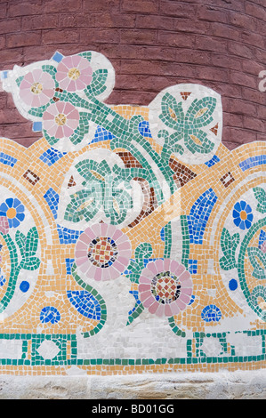 Il Palau de la Musica Catalana Palazzo della Musica Catalana Barcellona Catalonia Spagna Foto Stock