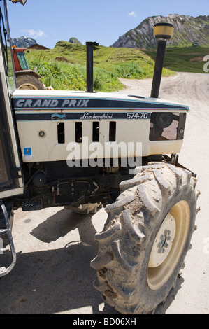 Lamborghini Grand Prix closeup del trattore Foto Stock