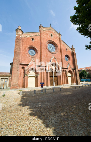 Cattedrale di Asti Foto Stock