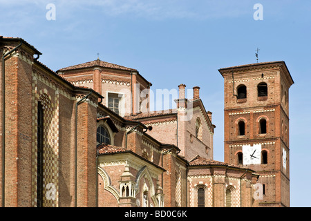 Cattedrale di Asti Foto Stock