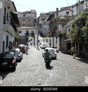 Argento e Oro città mineraria a Taxco, Messico Foto Stock