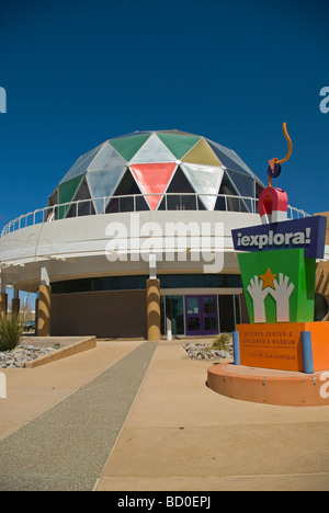 Explora!, Science Centre e il Museo dei Bambini di Albuquerque, Nuovo Messico Foto Stock