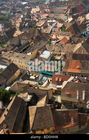 Sibiu una bella città rumena la capitale culturale d'Europa nel 2007 Foto Stock