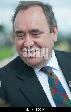 Alex Salmond, del Primo ministro di Scozia al gathering 2009 Foto Stock