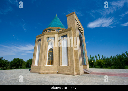 Al Mausoleo Beruni in Urgench Uzbekistan Foto Stock