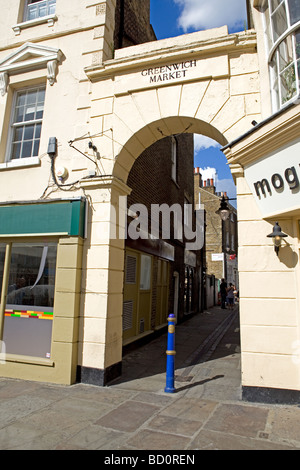 Greenwich ingresso sul mercato Foto Stock