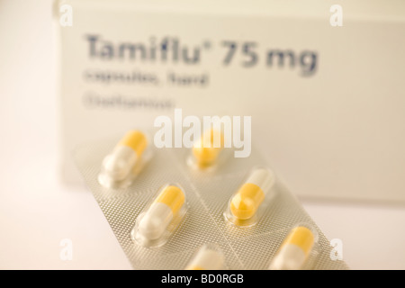 Tamiflu oseltamivir Foto Stock