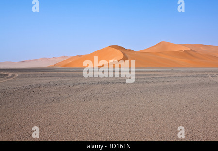 Libia deserto del Sahara il Ubari zona di dune Foto Stock