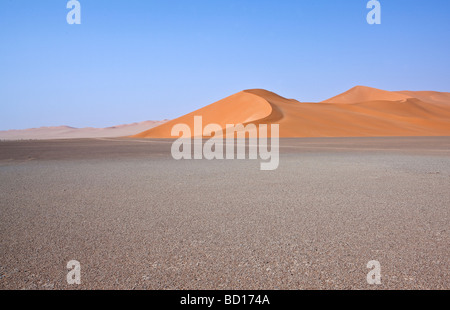 Libia deserto del Sahara il Ubari zona di dune Foto Stock