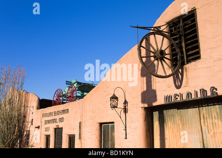 Caualliere fabbro in Old Town Scottsdale Phoenix in Arizona, Stati Uniti d'America Foto Stock