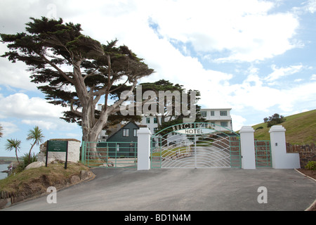 Burgh Island Hotel Devon England Foto Stock