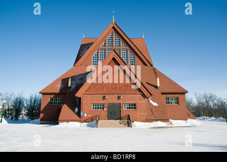 Chiesa di Kiruna Foto Stock