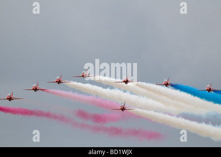 Fairford Airshow 2009 Domenica frecce rosse RAF Foto Stock