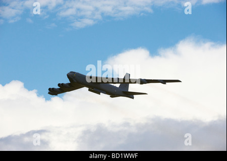 Fairford Airshow 2009 Domenica Boeing B-52H Stratofortress xx Bomb Squadron USAF Combattere il comando, Barksdale AFB Foto Stock