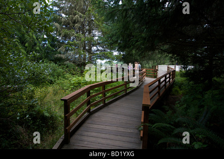 Memoriale nazionale forte di Clatsop vicino a Astoria Oregon Foto Stock