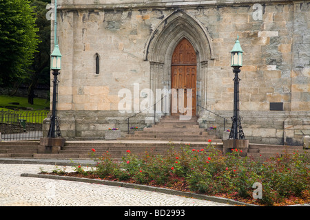 Korskirken cattedrale della città di Bergen Hordaland Distretto Norvegia Foto Stock