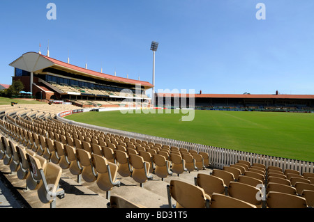 Adelaide Oval Cricket motivi in Karrawwirra Park Adelaide, Australia Foto Stock