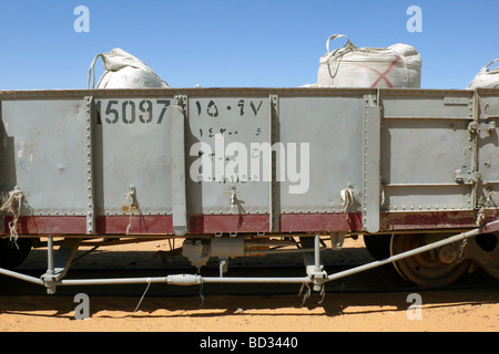 Nubia sudan stazione ferroviaria nei pressi di karima Foto Stock