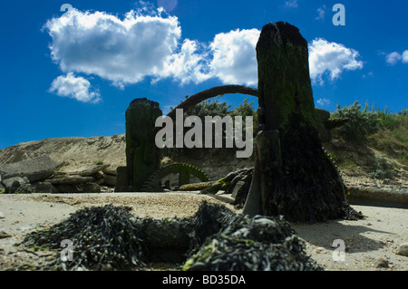 Langstone Harbour Vista Mare Foto Stock