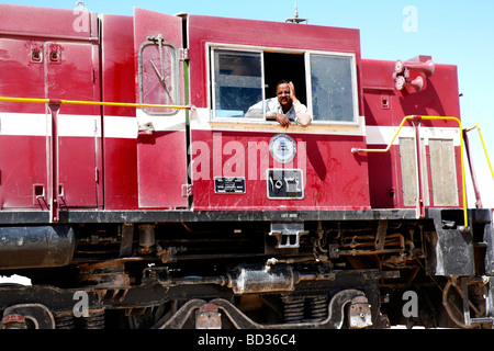 Nubia sudan stazione ferroviaria nei pressi di karima Foto Stock