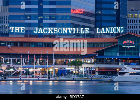 Il Jacksonville Landing Jacksonville in Florida USA Foto Stock