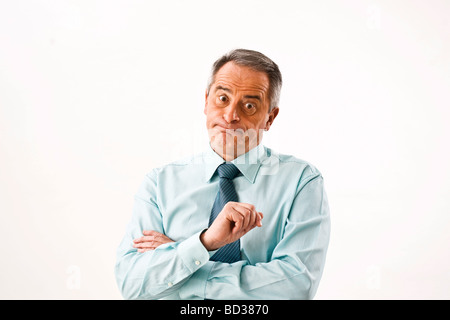 Scettici manager Foto Stock