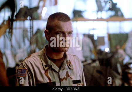 BLACK HAWK DOWN 2001 Columbia film con Ewan McGregor Foto Stock