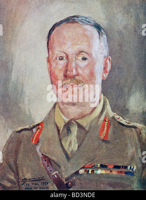 Tenente generale Sir William Pulteney Pulteney, 1861 - 1941. Generale britannico della prima guerra mondiale. Foto Stock