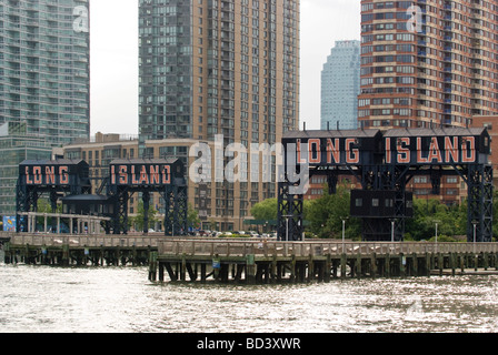 Gantry Plaza parco dello stato Foto Stock