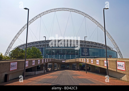 Lo stadio di Wembley a Londra Inghilterra Giovedì 02 Luglio 2009 Foto Stock