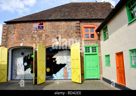 Buckinghamshire County Museum e Roald Dahl galleria per bambini, Chiesa di San, Aylesbury, Buckinghamshire, Inghilterra, Regno Unito Foto Stock