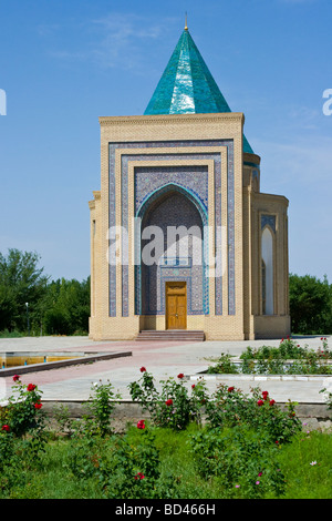 Al Mausoleo Beruni in Urgench Uzbekistan Foto Stock