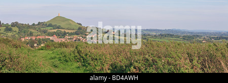 Glastonbury Tor Somerset England Regno Unito Foto Stock