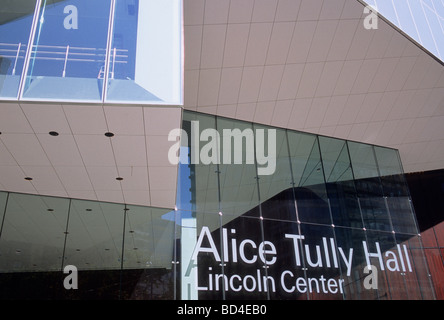 Stati Uniti d'America NYC Alice Tully Hall di New York Città Architettura Foto Stock