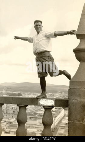 Daredevil eseguendo il bilanciamento Feat Foto Stock