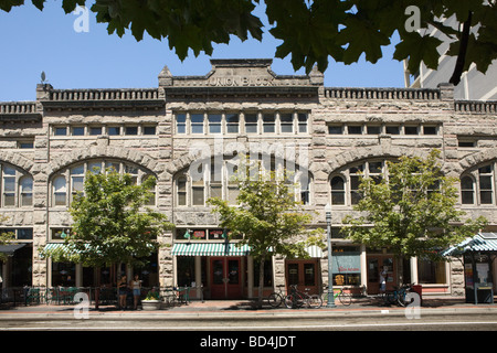 Storico blocco di unione a Boise Idaho Foto Stock