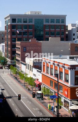 Quartiere degli affari Boise Idaho Foto Stock