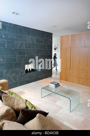 La Casa Blu IN SNEYD PARK BRISTOL come presenti nel canale quattro S GRAND DESIGNS UK Foto Stock